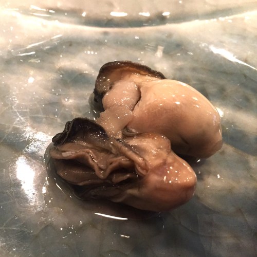 Besides uni, my other love is West Coast oysters. These Kumamoto oysters were served in a delicately sweet ponzu sauce and plump and tender as can be. 