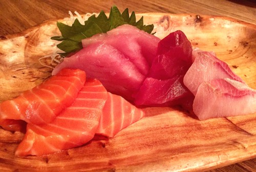The "Sashimi Tasting" at Akiko's in SF.